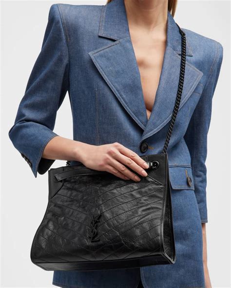 ysl niki quilted bag|YSL niki shopping bag.